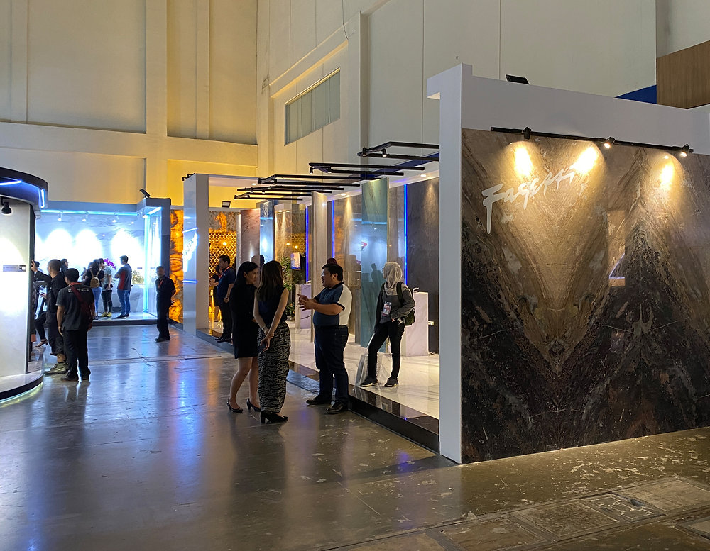 Fagetti Tampilkan Teknologi Marmer Melayang di Arch:ID 2020