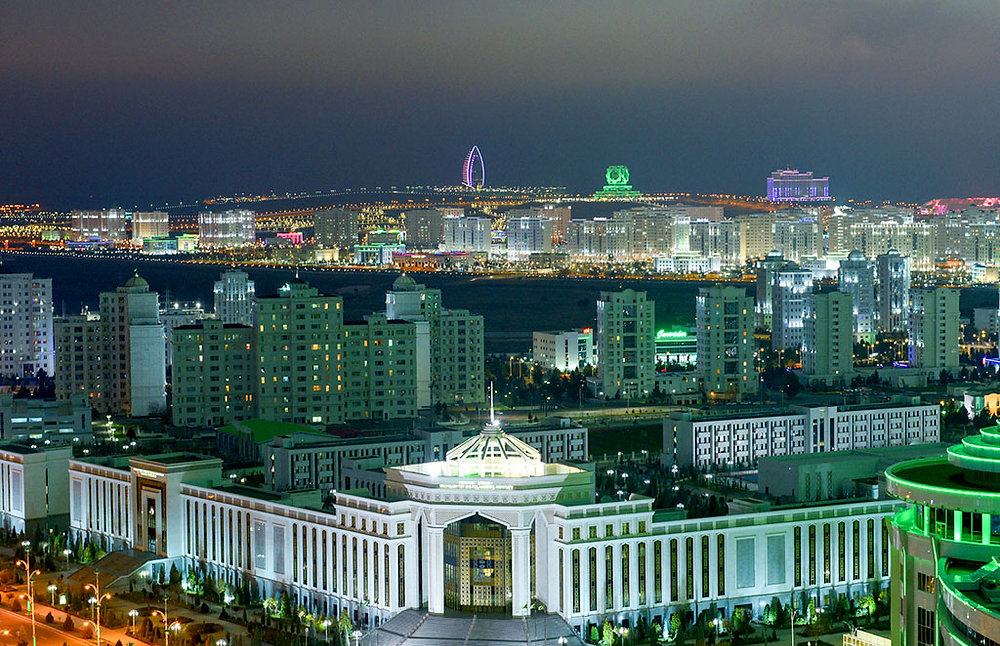 Keindahan Ashgabat, Ibu Kota Negara Berlapis Marmer Putih